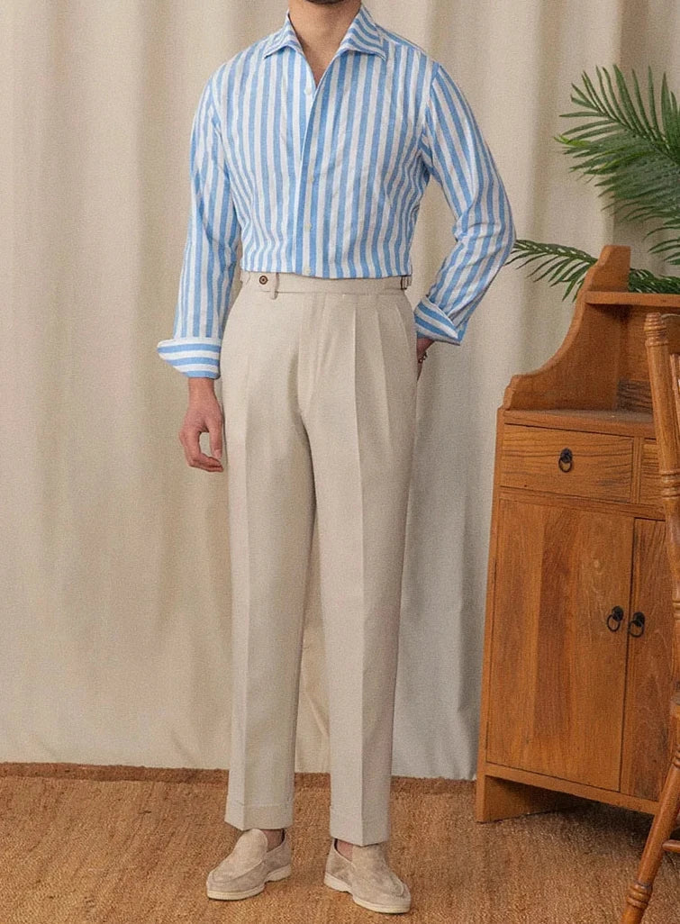 Percy — Camisa clásica de rayas