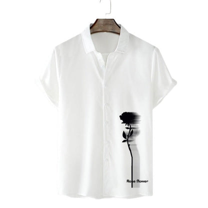 Camisa de manga corta Flower