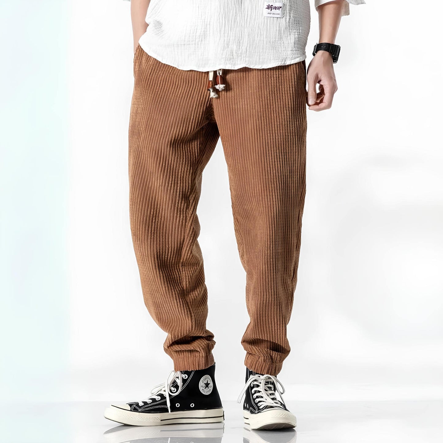 Adriano - Pantalón Marrón Claro