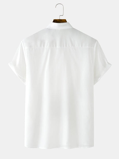 Camisa de manga corta Flower