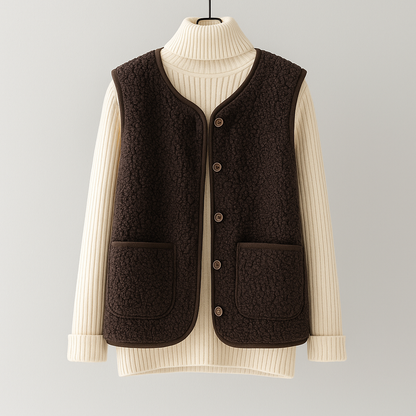 Flor | Gilet Trapuntato Versatile da Donna | Comfort Senza Tempo