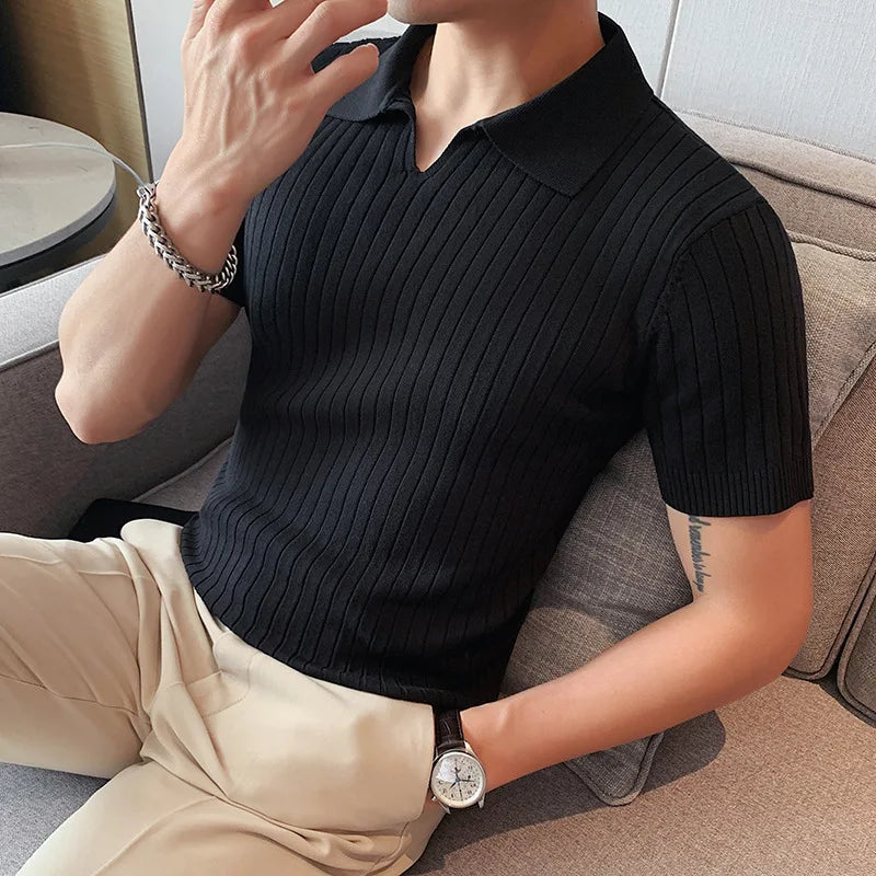 Renzo — Polo slim vintage