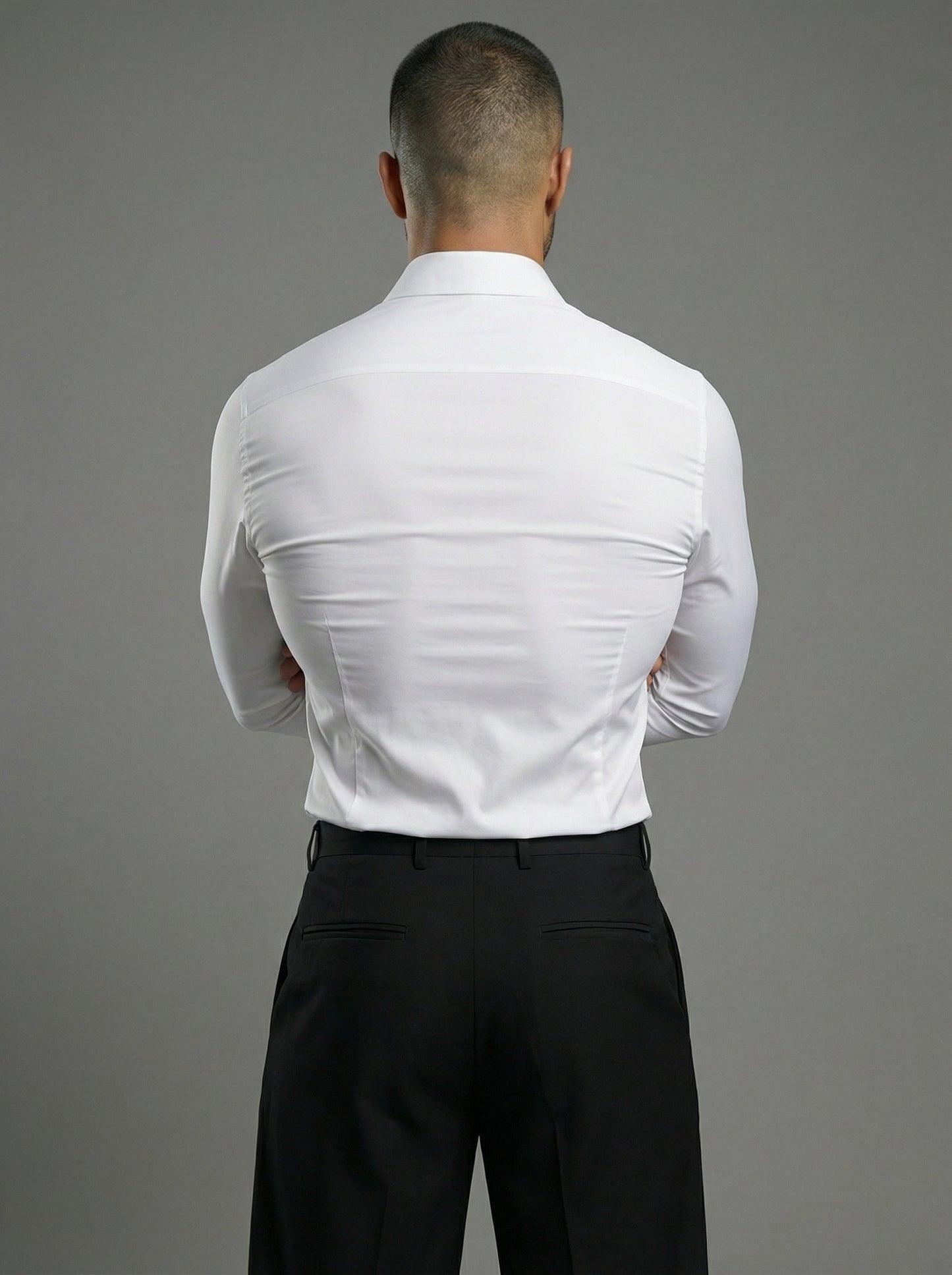 Vista de espalda de la camisa