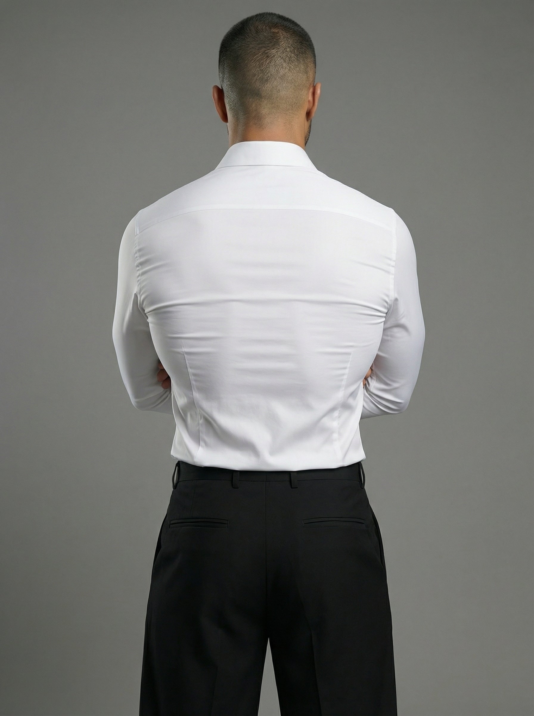 Vista de espalda de la camisa