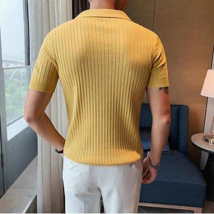 Renzo — Polo slim vintage