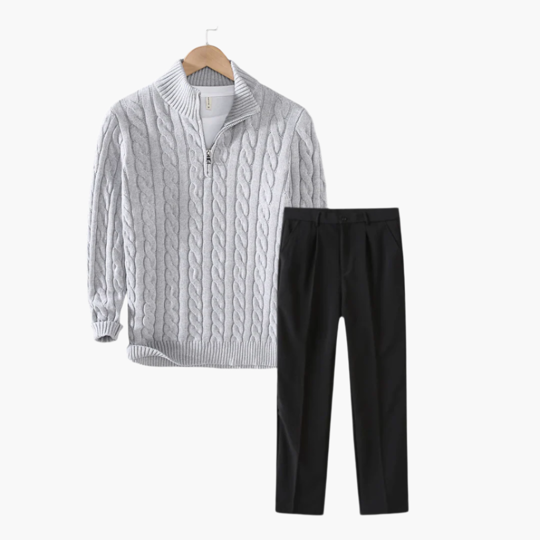 Conjunto de invierno: paseo por la ciudad