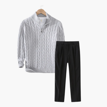 Conjunto de invierno: paseo por la ciudad