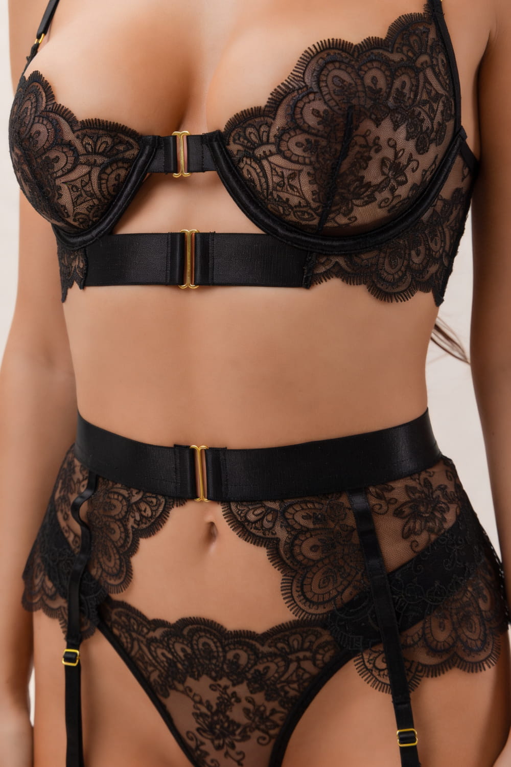 Conjunto Valentina Negro