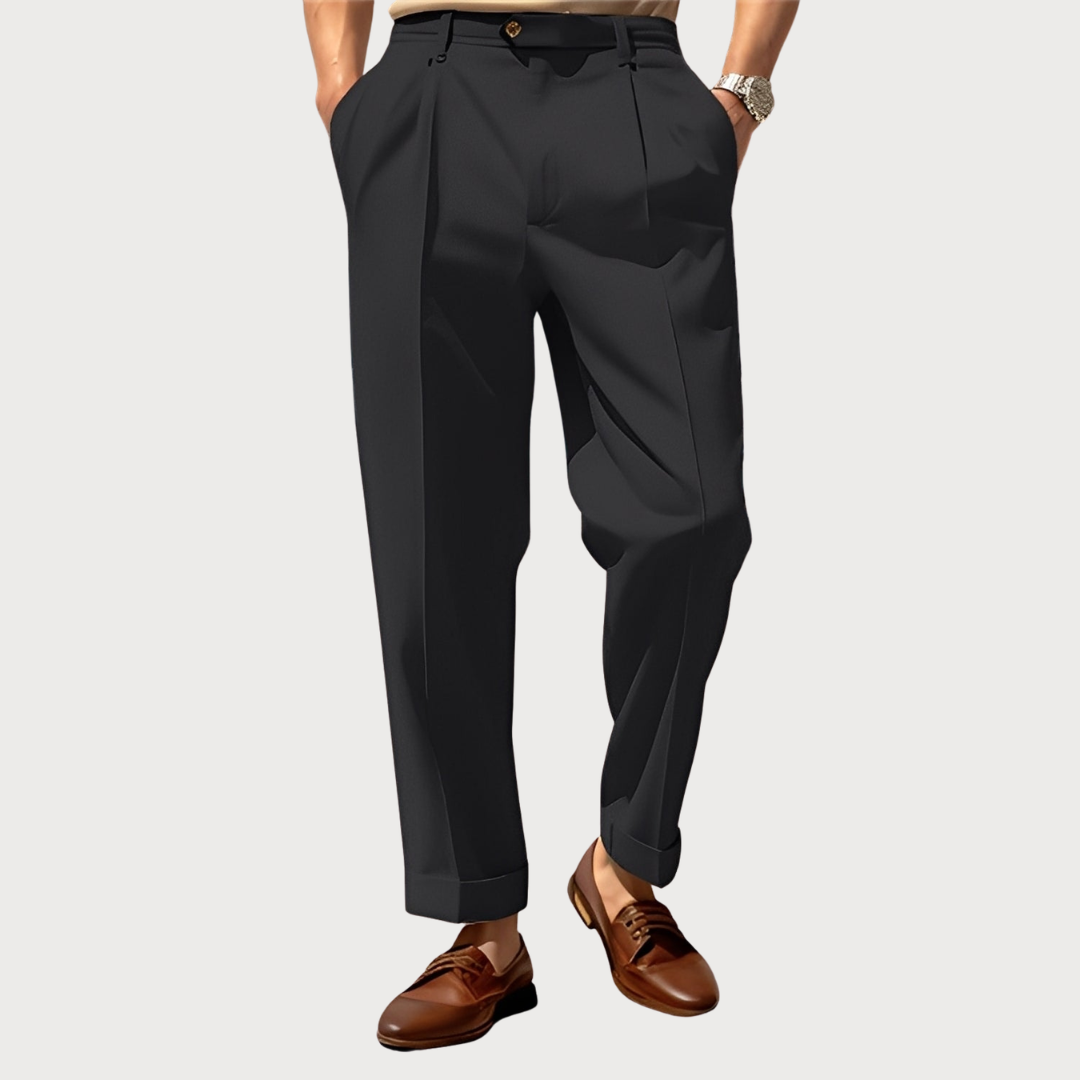Gianfranco — Pantalón clásico de corte recto