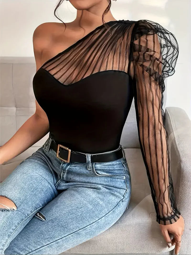 Milena - Blusa Asimétrica