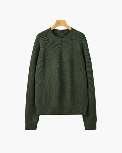 Stefano - Chompa de Punto Oversize con Cuello Alto