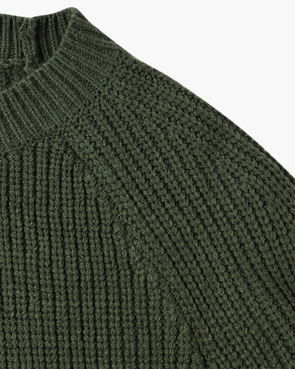 Stefano - Chompa de Punto Oversize con Cuello Alto