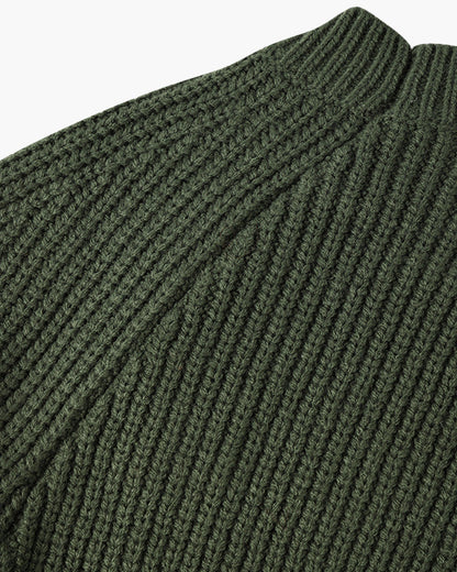 Stefano - Chompa de Punto Oversize con Cuello Alto