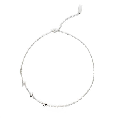 Collar Personalizado con Iniciales en Posición Horizontal