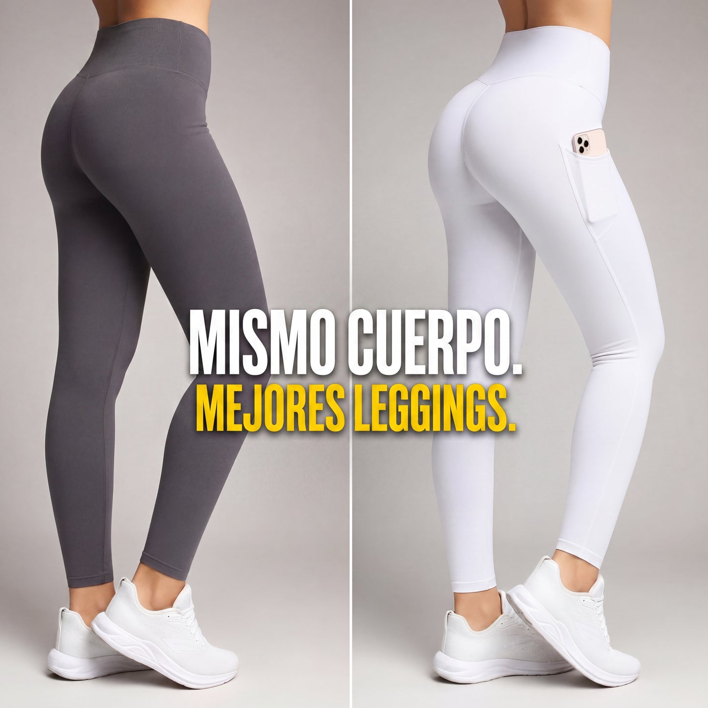 Mallas Moldeadoras de Alto Rendimiento con Bolsillos — Tecnología Anticelulítica