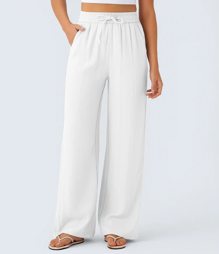 Pantalones Anchos y Fluidos