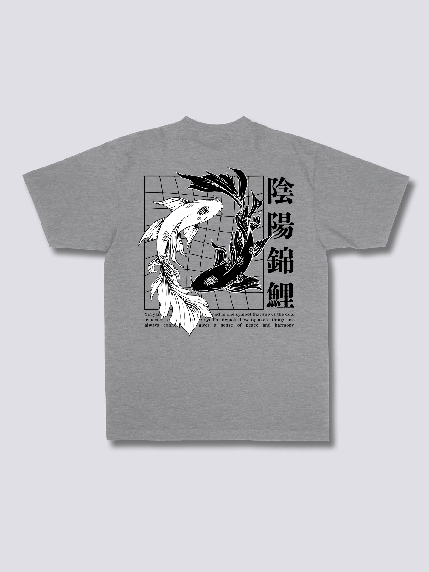 Camiseta Ying Yang Koi