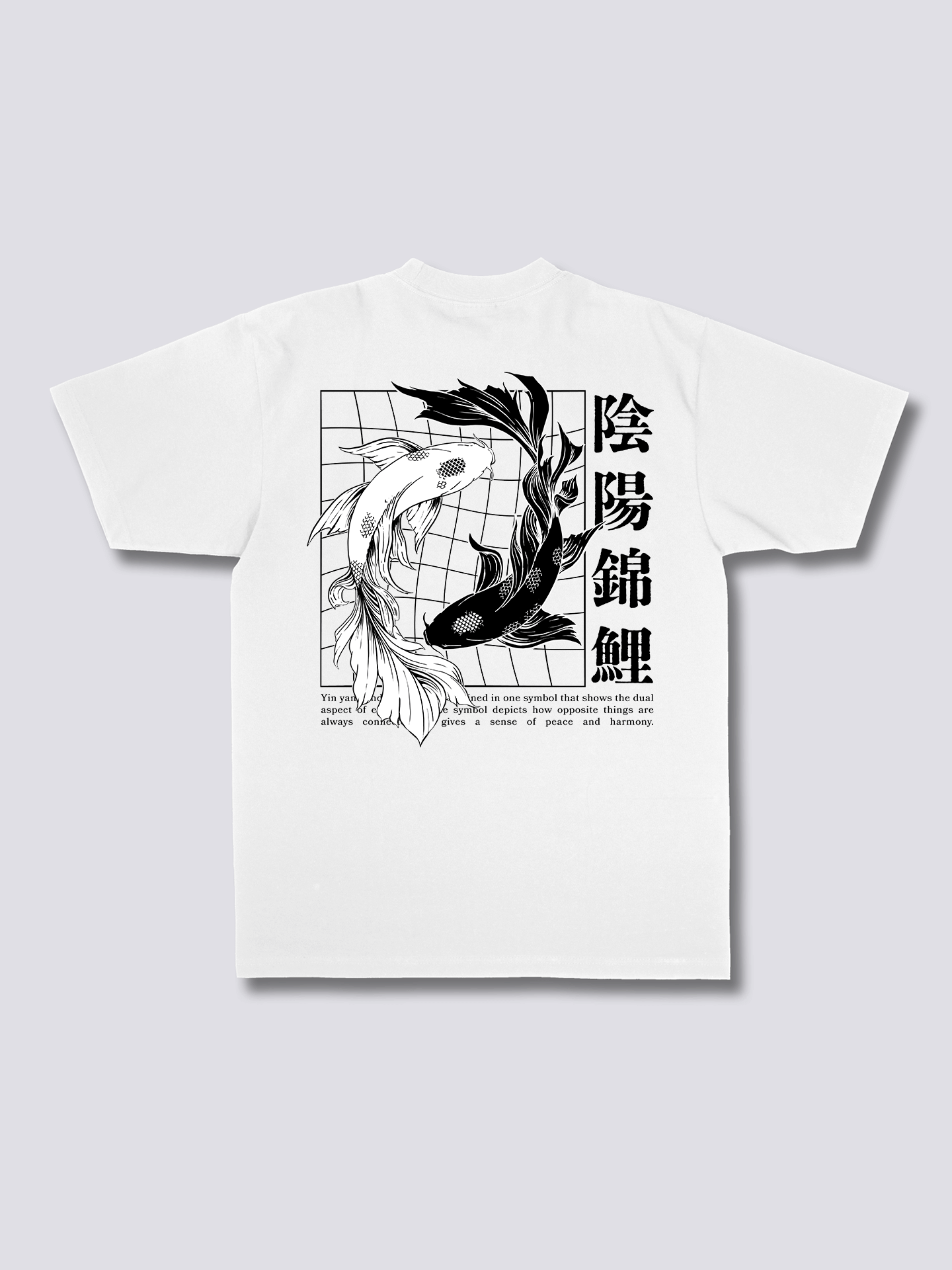 Camiseta Ying Yang Koi