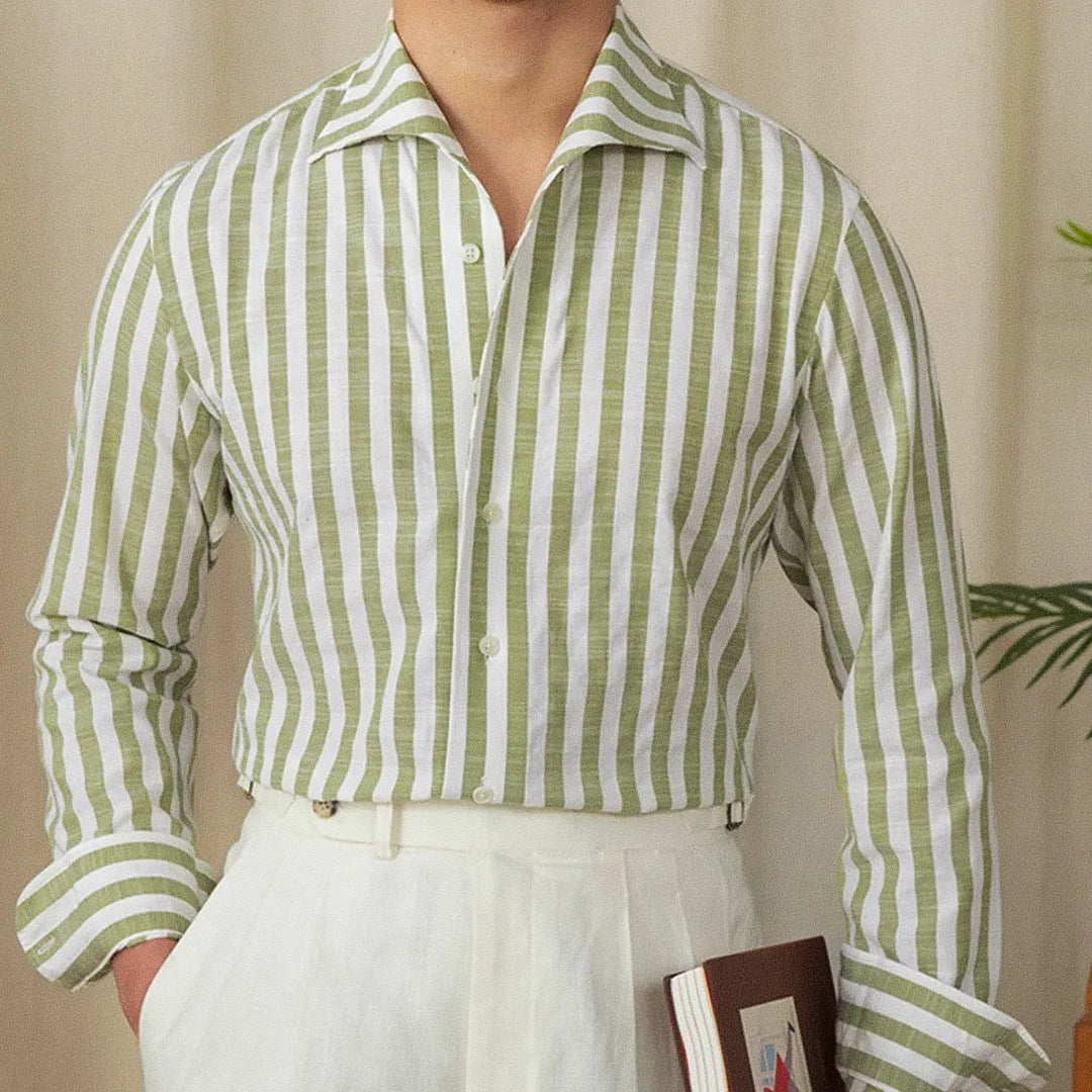 Percy — Camisa clásica de rayas