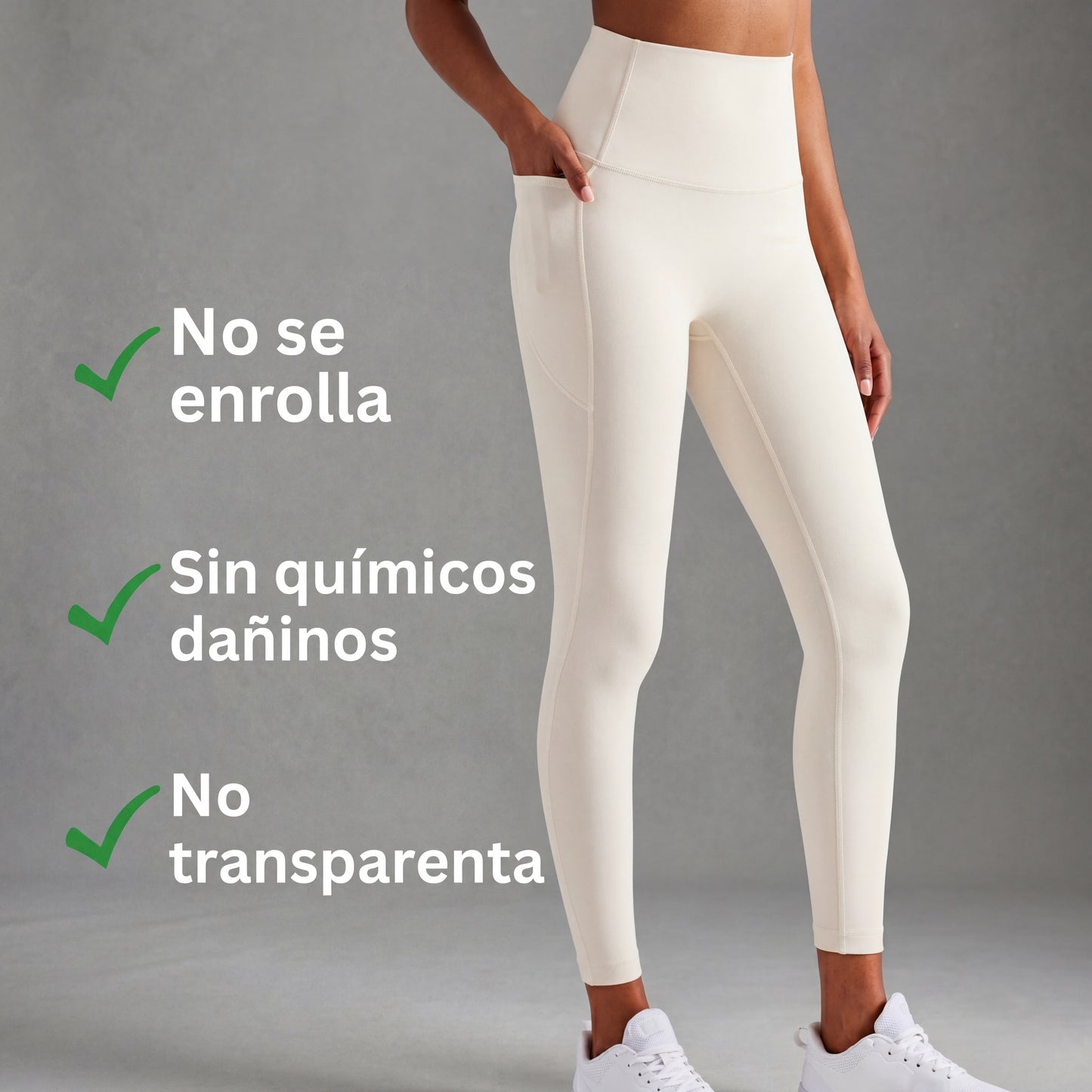 Mallas Moldeadoras de Alto Rendimiento con Bolsillos — Tecnología Anticelulítica