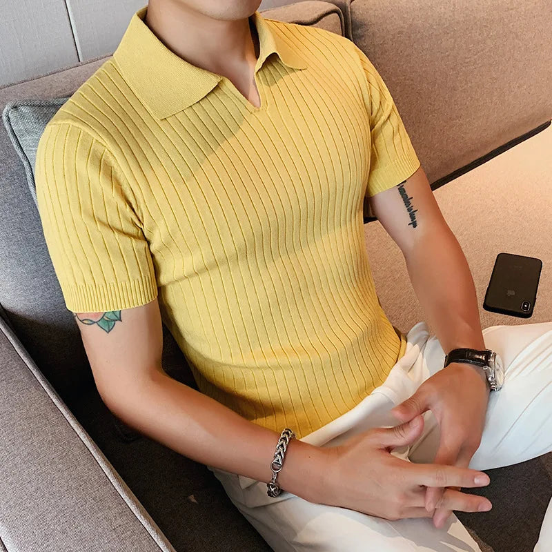 Renzo — Polo slim vintage