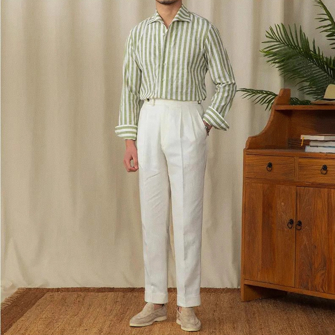 Percy — Camisa clásica de rayas