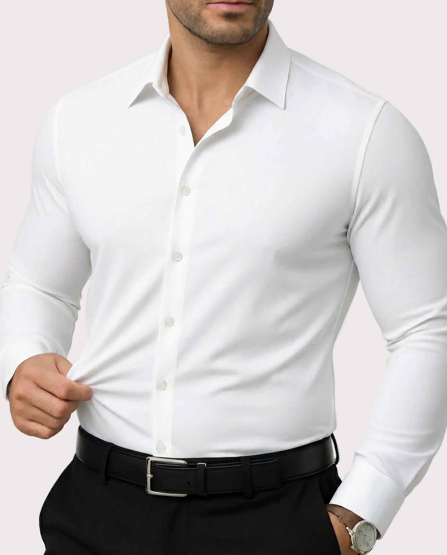 Stefano - Camisa Elástica de Vestir