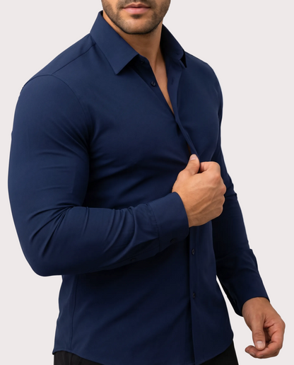 Stefano - Camisa Elástica de Vestir