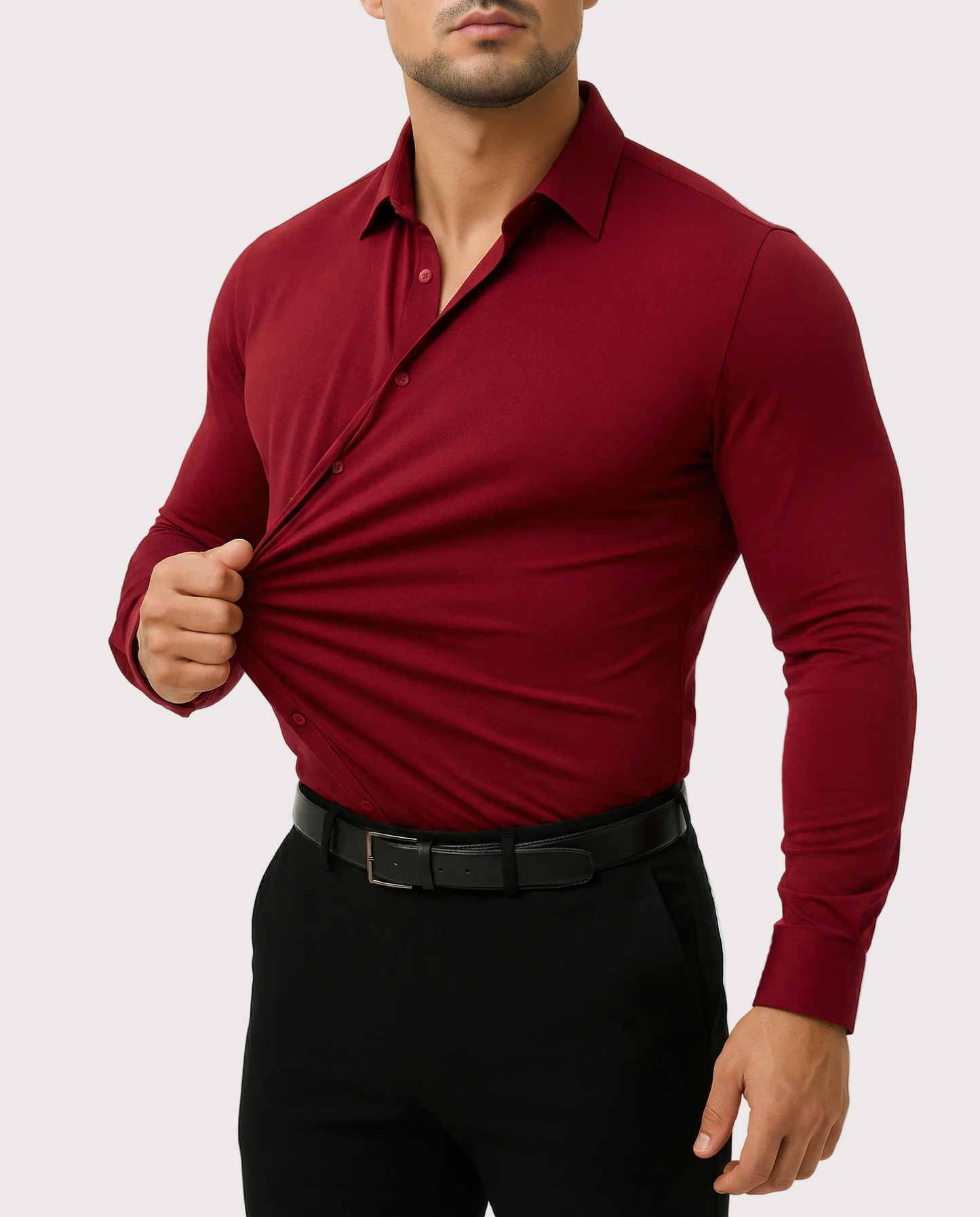 Stefano - Camisa Elástica de Vestir