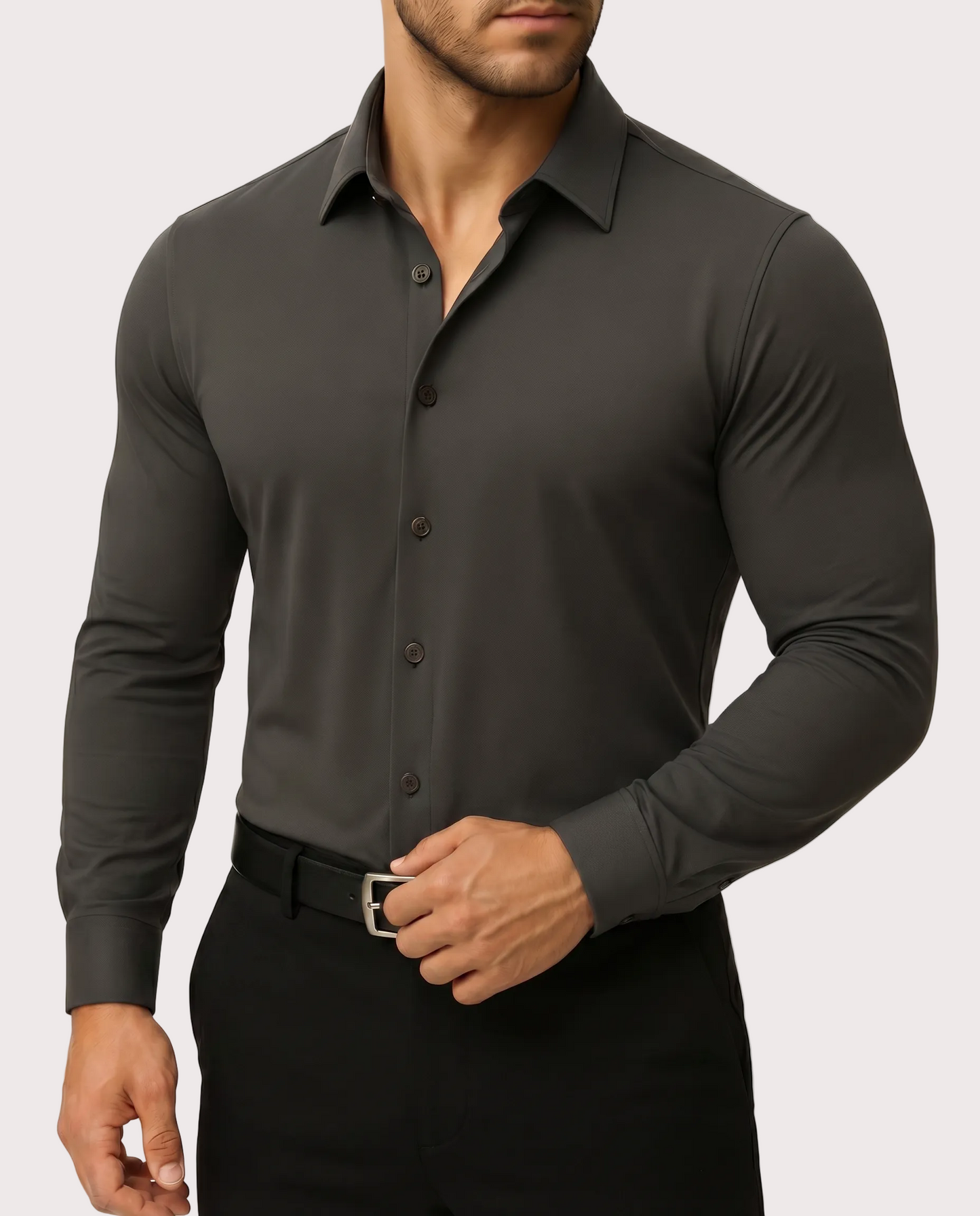Stefano - Camisa Elástica de Vestir