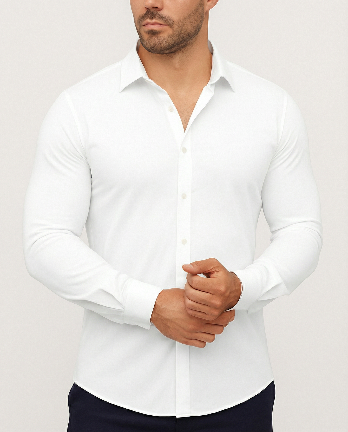 Stefano - Camisa Elástica de Vestir