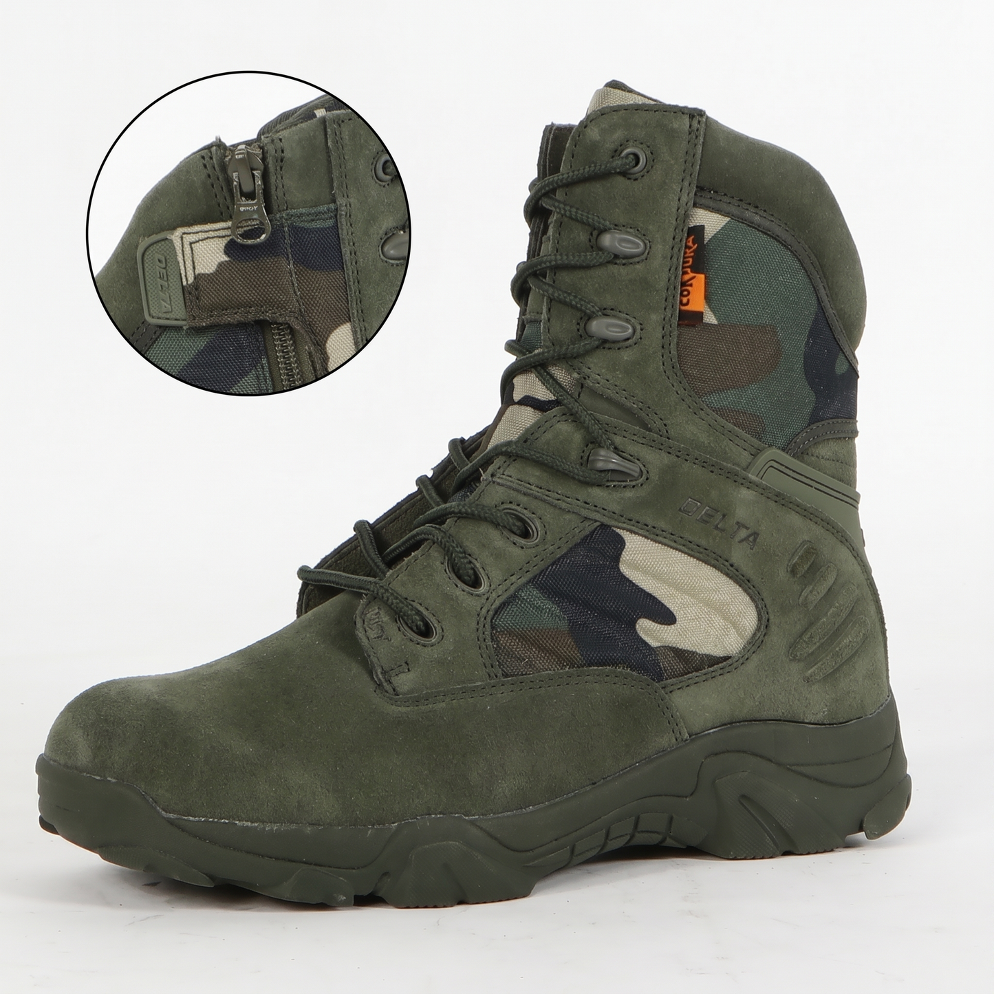 Botas Tácticas  Delta para uso Ligero de Hombre