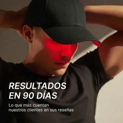 Gorra con Terapia LED