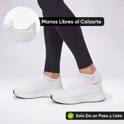 Manos libres al calzarte, solo da un paso - Cloud blanco
