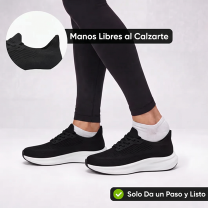 Manos libres al calzarte, solo da un paso - Cloud negro