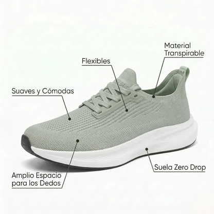 Caracteristicas: flexibles, transpirables y comodas - Cloud verde