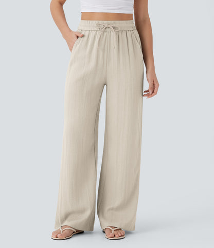 Pantalones Anchos y Fluidos