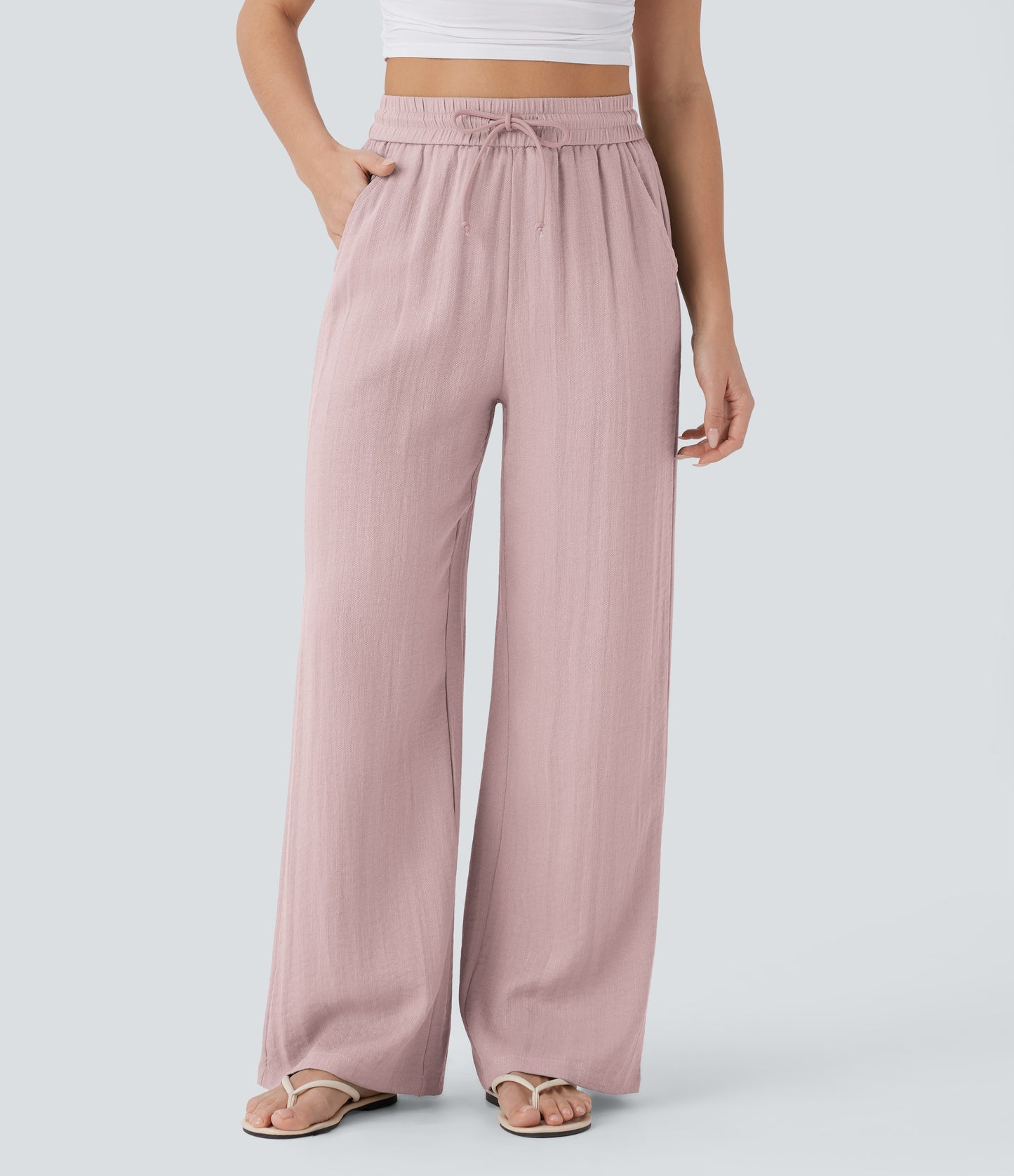 Pantalones Anchos y Fluidos
