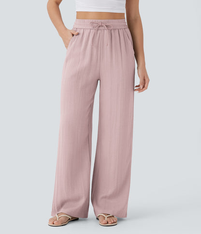 Pantalones Anchos y Fluidos