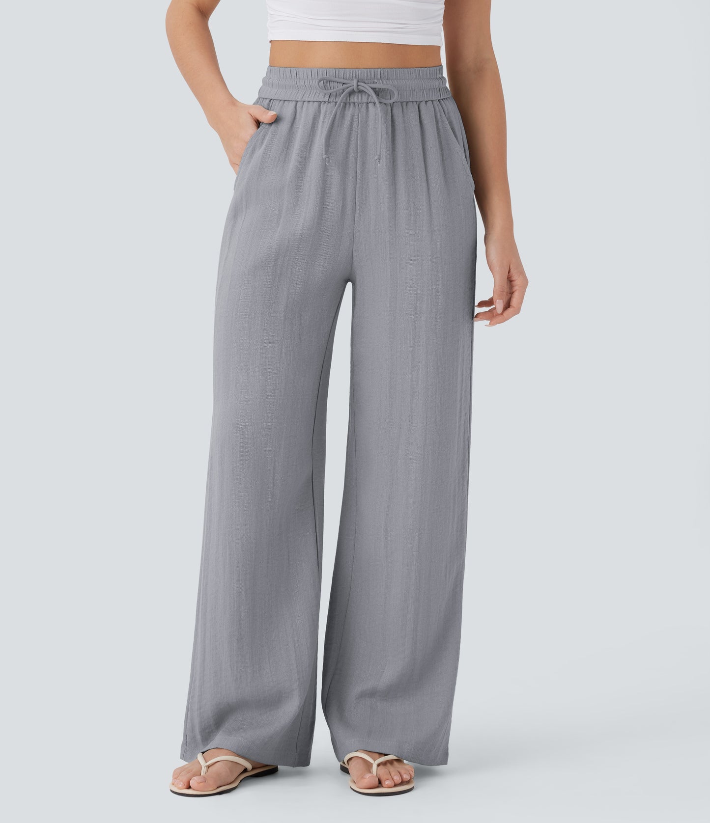 Pantalones Anchos y Fluidos