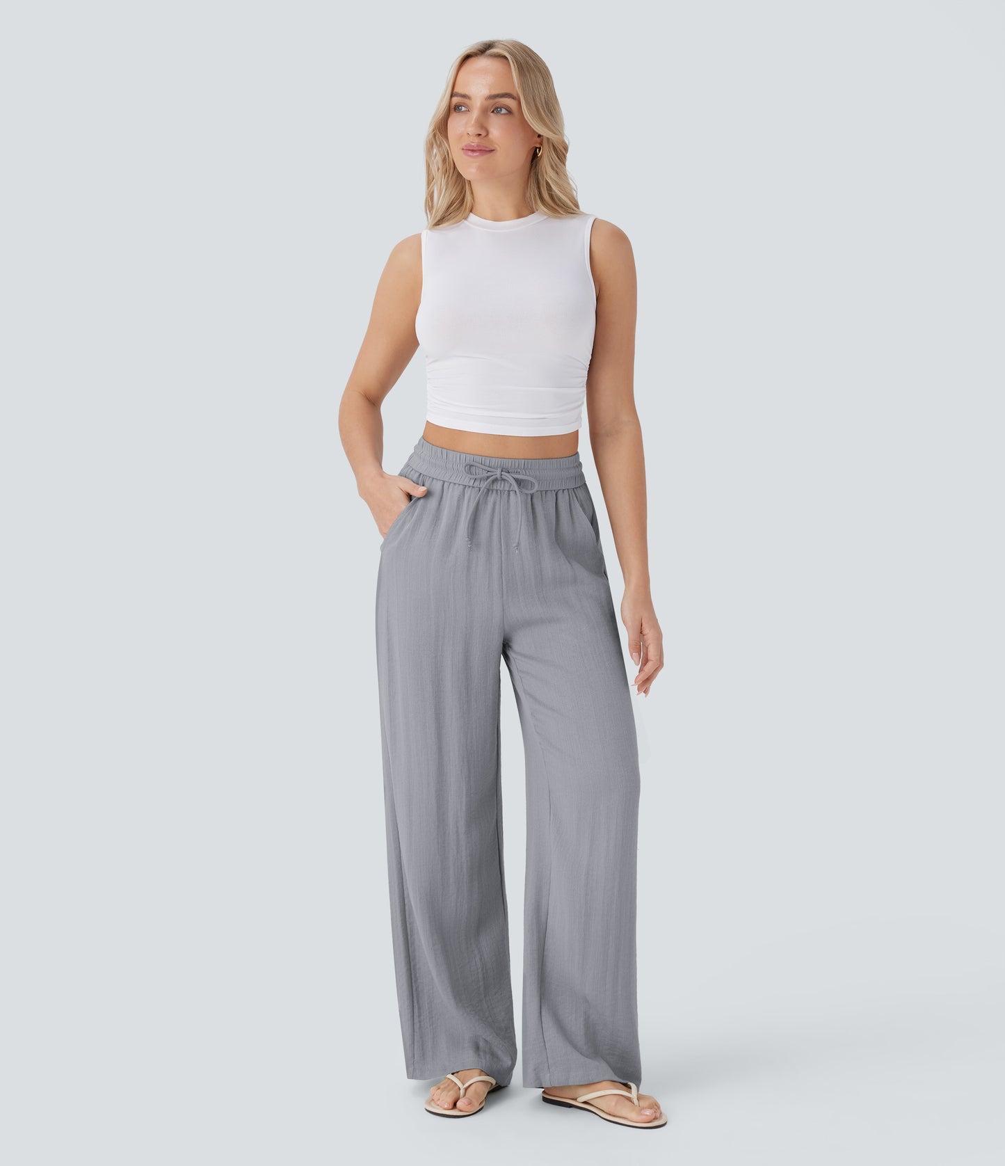 Pantalones Anchos y Fluidos