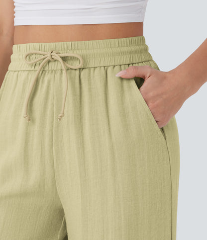 Pantalones Anchos y Fluidos
