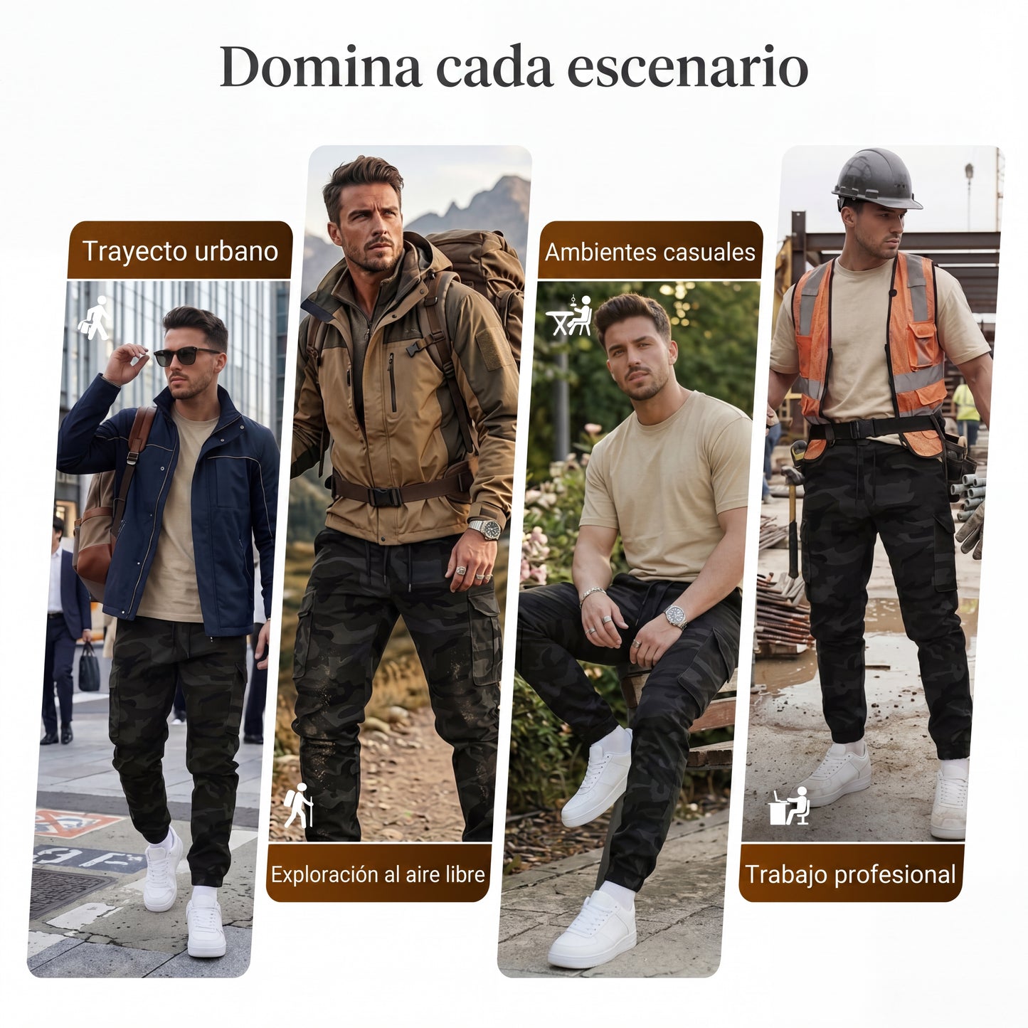 Anthony Pantalón Camuflaje