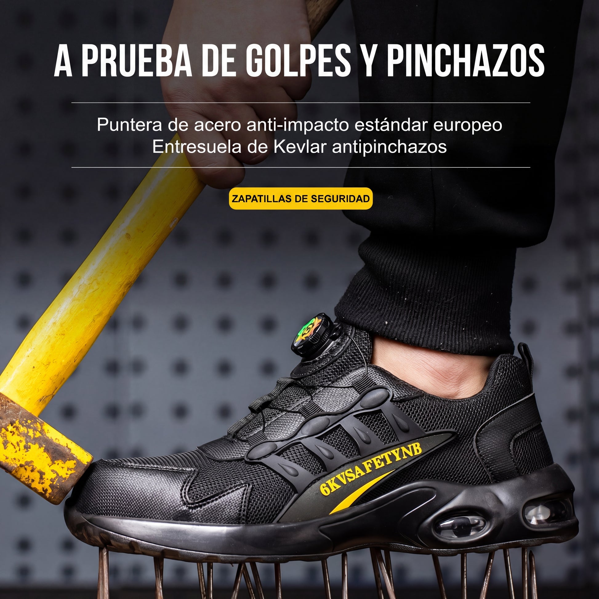 teckrs anti golpes pinchazos